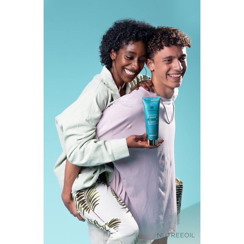 NUTREEOIL Leave-In Hair Cream 200 ml | For Curls and