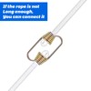 Ymapinc 12PCS White Small Bungee Cords with Hooks, 10 Inch