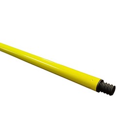 American Select Tubing 48" Steel Broom, Brush, Paint, Cleaning Handle with Standard Thread (Yellow)