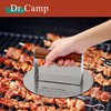 Dr.Camp 7 INCH Stainless Steel Smash,Burger Press,Burger Smasher,Hamburger Press,Patty Smasher,