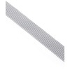 Ladeheid Men's Belt Male Fabric Belt Hessian P90, silver