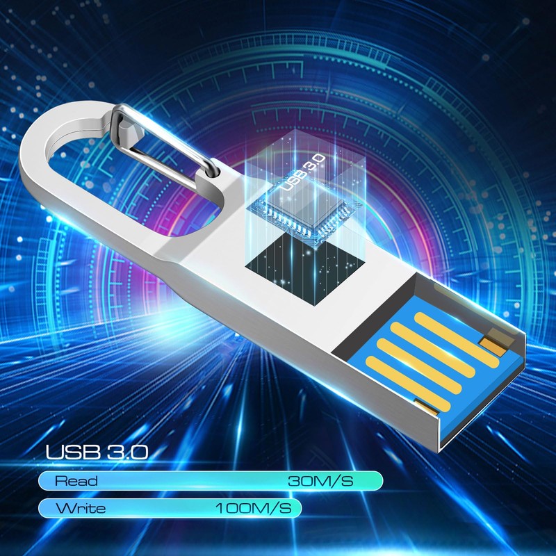 AdrreyuFny 64GB USB 3.0 Flash Drive USB Memory Stick USB