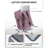 ECOHUB Travel Backpack for Women, Carry on Backpack with USB