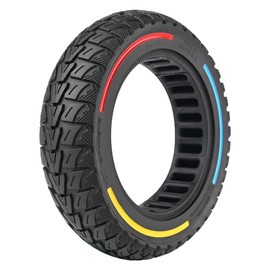 Felixstory Solid Tire 10x2.5 Compatible with Segway Ninebot Max G30P G30LP Gotrax G5 G6 Hiboy Titan Pro MAX3 Electric Scooter - Puncture Resistant 60/70-6.5 Tire