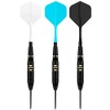 DAHI 9pcs Dart Shafts and Flights Made of One Piece
