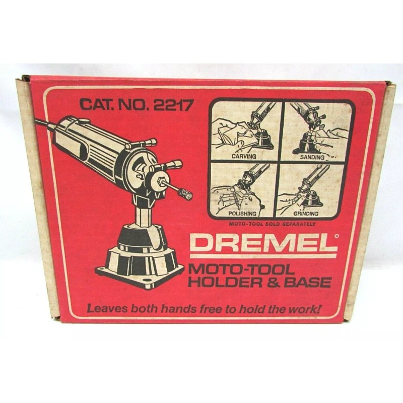 Dremel Rare Vintage 1980s Dremel D-Vise Moto Tool Holder &