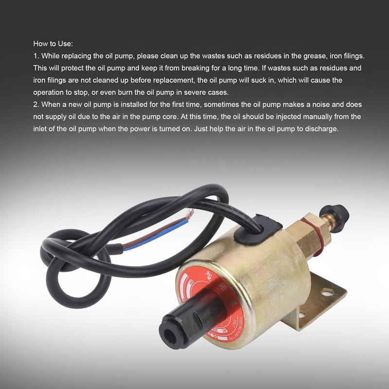 Grinding Machine Electromagnetic Oil Pump Grinder Milling Machine Tool Lubrication