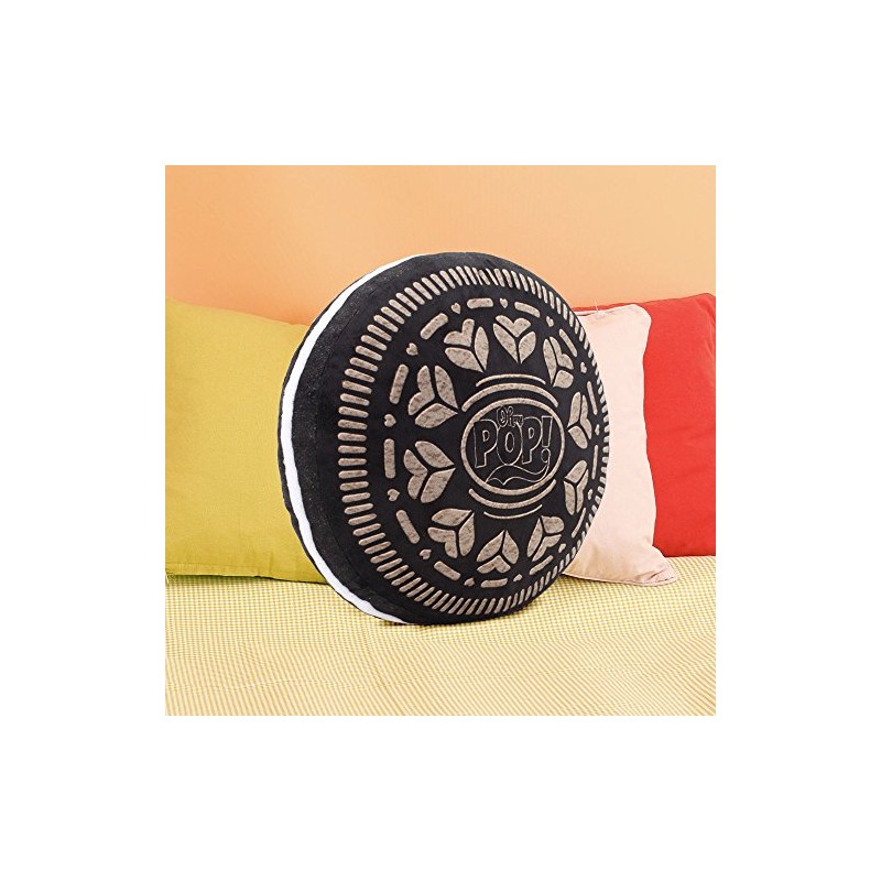 Oh My Pop! Cookie-Pillow Cushion (Large) Travel Pillow, 38 cm,