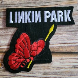 Linkin Park 2000s Alternative Rock Y2k Butterfly Embroidered Iron On Patch