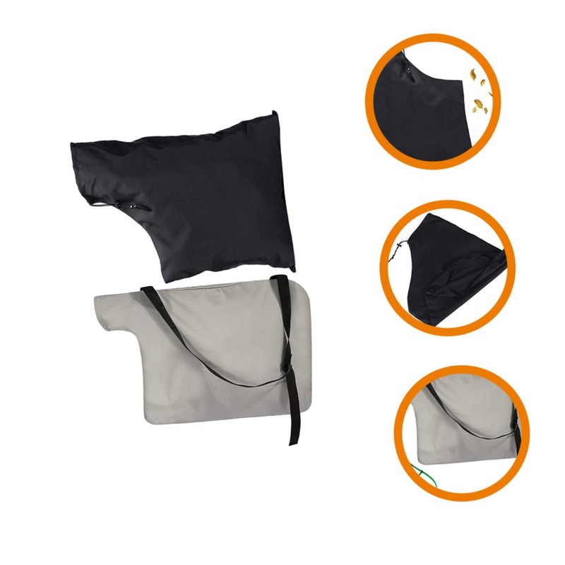 BESPORTBLE 2pcs Leaf Blower Vacuum Bags for Outdoor Durable Oxford