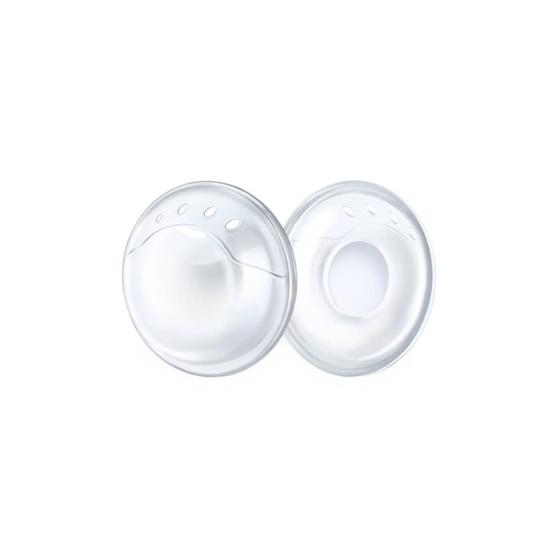 Chicco Conchiglie Raccoglilatte Traspiranti Soft Touch, 2 Pezzi