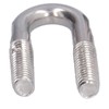 Fafeicy Abrazadera de Cuerda de Alambre de Acero Inoxidable, 20