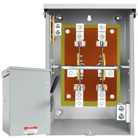 200 Amp Generator Transfer Switch, 120/240V 48000W Manual Transfer Switch for Home Generator, with Neutral Terminal, for Outdoor and Indoor, Multiple Security Protections (200A-2 Pole)