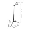 Folding Violin Tripod Holder Musical Wind Instrument Stand for Ukulele