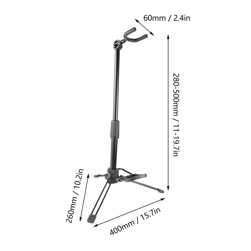 Folding Violin Tripod Holder Musical Wind Instrument Stand for Ukulele