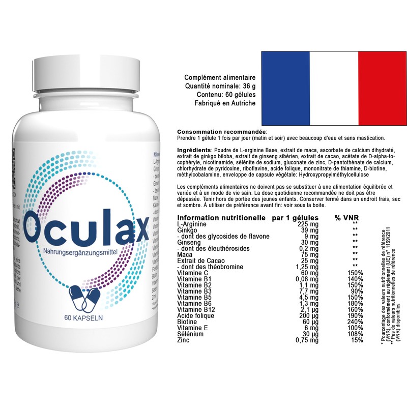 Oculax - 60 capsules