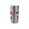 Ultimate Frisbee Throwbocops Fun Graphic Stainless Steel Insulated Tumbler