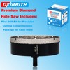 4-1/4" Diamond Hole-Saw Bits with Pilot Drill Bit 4-1/4 in