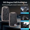 EnerCharge Key Fob Cover with Keychain,Soft TPU and Leather Full
