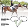 130mm Horse Mouth Snaffle with Chain Stainless Steel Horse Bit