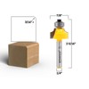 Yonico 13962q 3/16-Inch Radius Round Over Edge Forming Router Bit