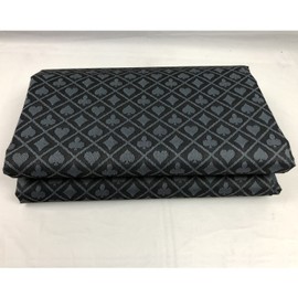 Yuanhe 108X60Inch Section of Two-Tone Suited Poker Table Speed Cloth (Gray)