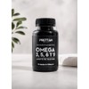 PrettánXIII Omega 3, 5, 6 y 9, aceite de Salmón