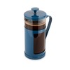 La Cafetière Monaco Stainless Steel Cafetière, Eight Cup, Blue, Gift