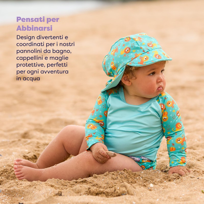 Bambino Mio, Top Nuoto, Maniche Lunghe, Protezione UPF40+ (0 a