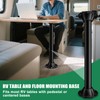 FBULWSEC 29" RV Table Base Mount and RV Table Legs