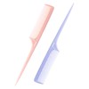 RHOS Rat Tail Comb for Parting, Fine Tooth Teasing Comb
