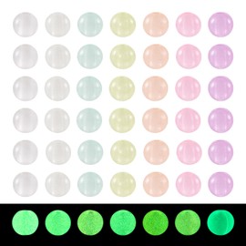 KISSITTY 700pcs Glow in The Dark Seed Beads 4mm Round Luminous Acrylic Colorful Loose Small Spacer Beads for DIY Beading Craft Earring Necklace Bracelet Key Chain Jewelry Making