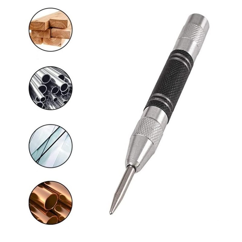 YFFSFDC Auto Punch, Automatic Punch, Auto Center Punch, Carbide Automatic