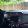 Pink Car Interior Decorative Molding Door Panel Gap Trim Strip