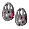 NewDoar Micro Mobile Pulley Pulley 30KN/6746lb Mobile Single Cheek Pulley