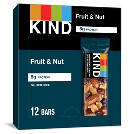 KIND Nut Snack Bars Gluten Free 12 Count Chewy with Fruits and Nuts
