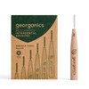 Georganics Beechwood Interdental Brushes ISO 2 (0.5mm) - Naturel and