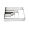 Lacor 68460 Kuchen/Ausstechformen, vierecking 6 x 6 cm