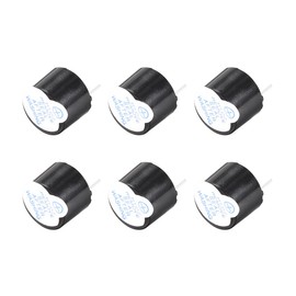 sourcing map 90dB 5V Active Electronic Buzzer Electromagnetic Beep Alarm Ringer 6Pcs