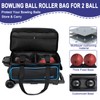 Goloni Double Roller 2 two bowling ball bag with wheels