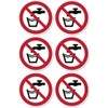 No Drinking Water, Prohibition Sign: P005 - DIN EN ISO