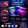256pzs Juegos Luminosos Neón Luz Eventos Regalo Fiesta Boda