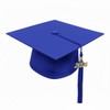 CLERKMANS Royal Blue Cap & Gown & Tassel Package -