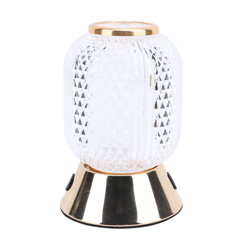 LED Cordless Table Lamp Innovative Stylish Rechargeable Crystal Desk Lamp