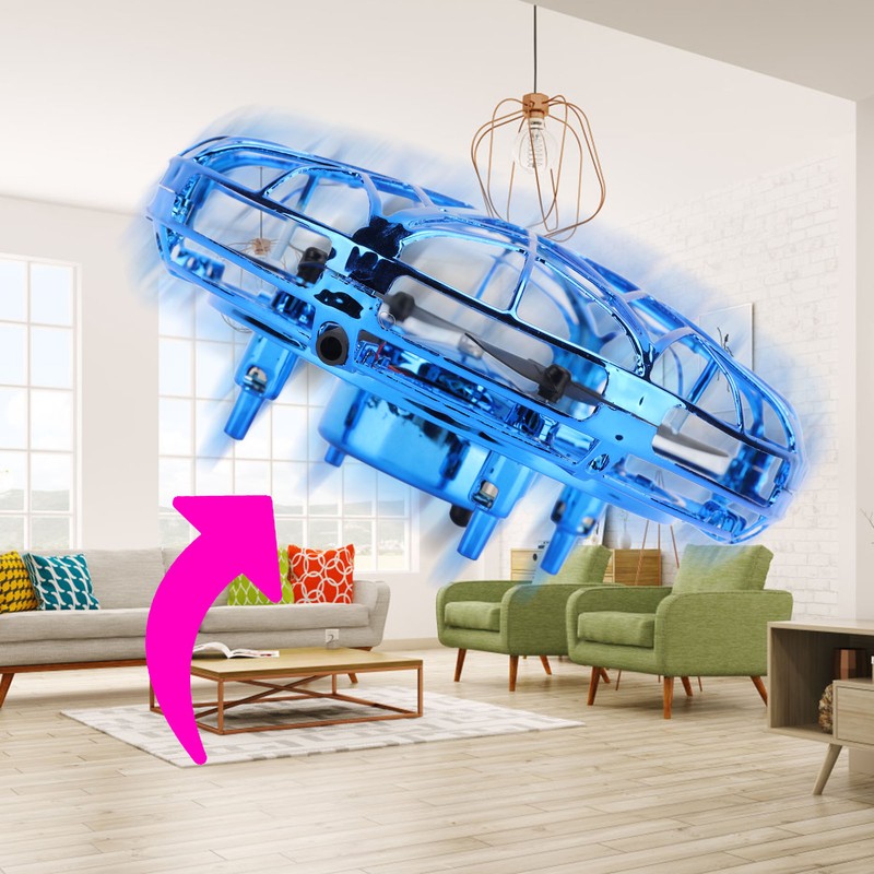 UFO Mini Hand Drone Motion Sensor Flying Ball Toys Drone