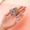 Funny Glitter Nurse Badge Reel I'm Fine It's Just My