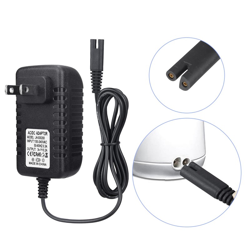 Charger Replacement for Waterpik Water Flosser WP360W WP462 WP450, Power