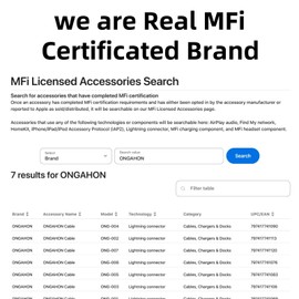 ONGAHON Dual Charging Line MFI Certified Multi-Function Charging Line 66W Max Fast Charging, Multi-Head Charging Line Compatible with All C Class Android Devices and All iOS Devices