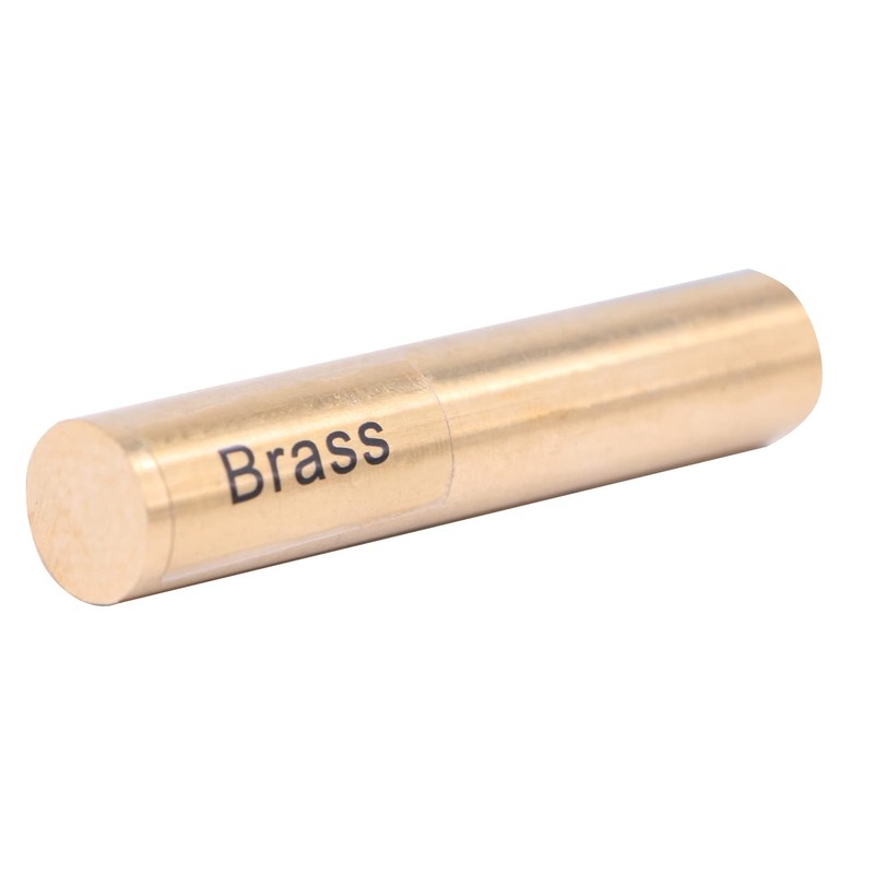 6 Pcs Metal Block Set-Brass, Copper,Iron,Steel, Phosphor Copper& Aluminum for