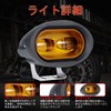GREENBEAN Motorcycle LED Fog Lamp, 40 W, Flood Light Type,